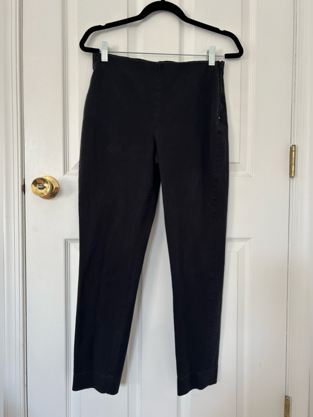 Everlane Black High Waisted Slim Ankle Pants Size 8